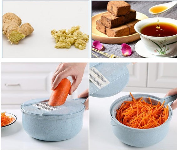 Mandoline 8 In 1 Portable Vegetable Fruit Slicer