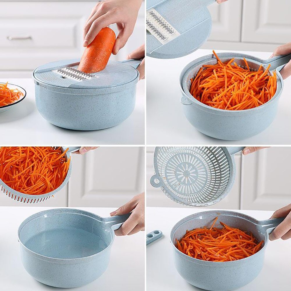 Mandoline 8 In 1 Portable Vegetable Fruit Slicer