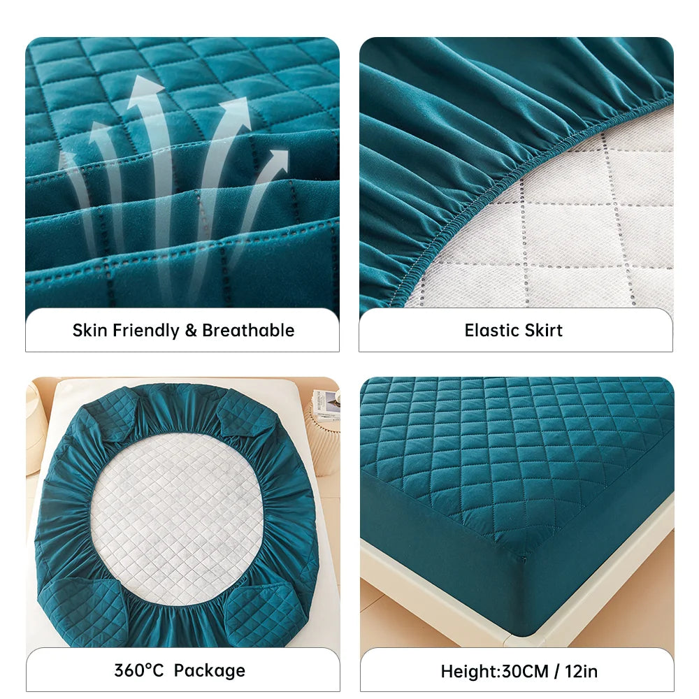 Air Fabric Thick Mattress Cover