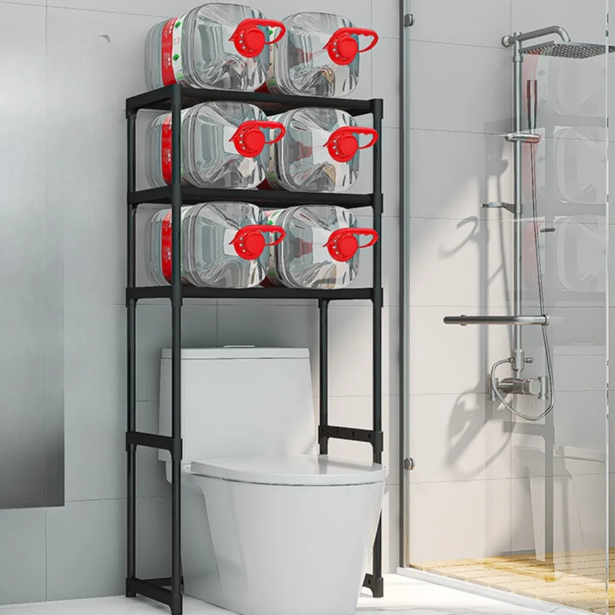 Over The Toilet Multilayer Storage Rack For Bathroom