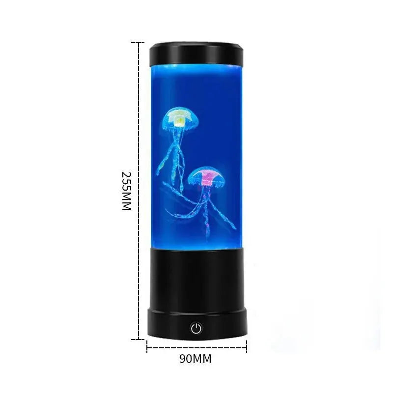 Color Changing Jellyfish LED Night Lamp for Bedroom or Decor