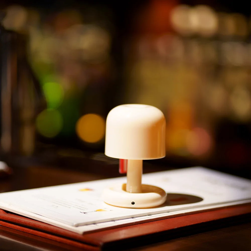 Mini Creative Mushroom Style Sunset Night Table Lamp for Desktop