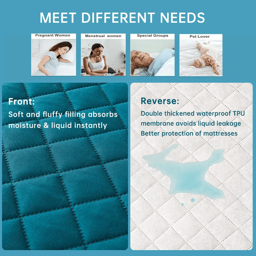 Air Fabric Thick Mattress Cover