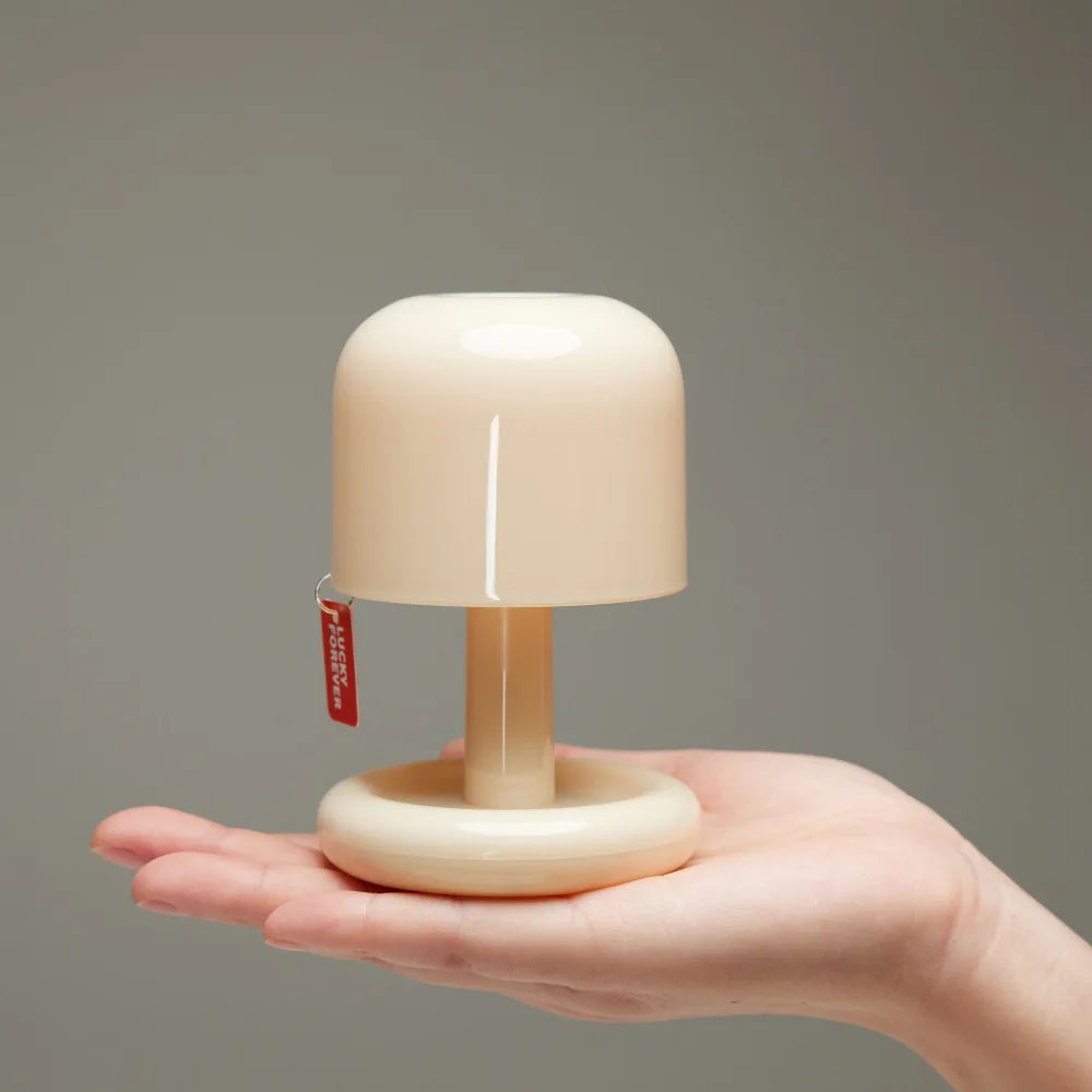 Mini Creative Mushroom Style Sunset Night Table Lamp for Desktop