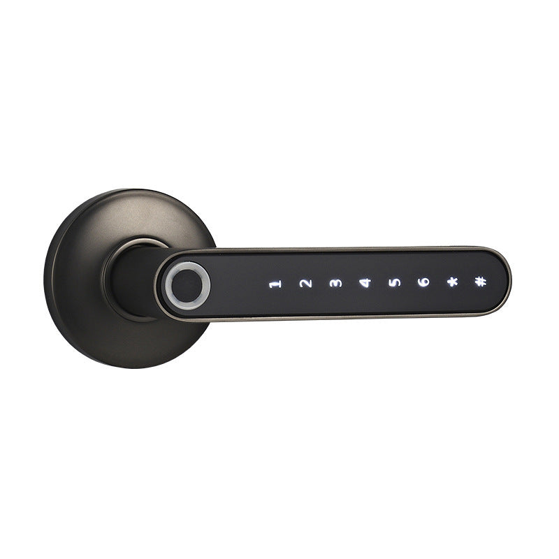 Electric Fingerprint Sensor Password Digital Door Security Lock for Smart Home