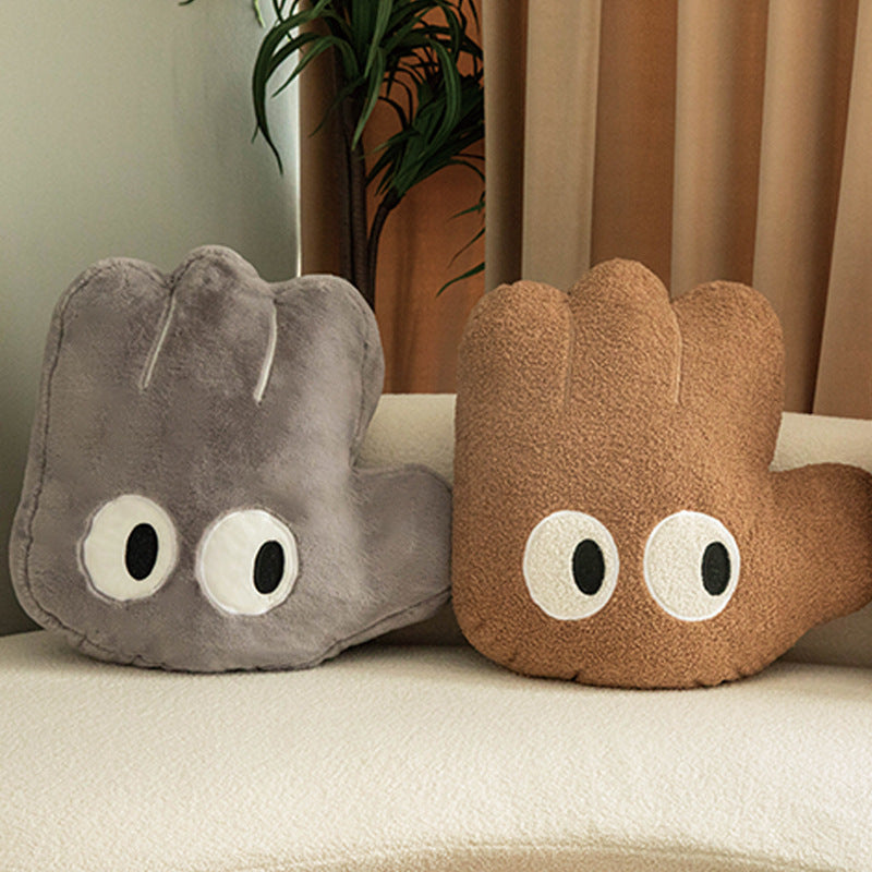 Finger Shape Soft Stuffed Animal Plush Pillow Cushion for Hugging or Bedroom