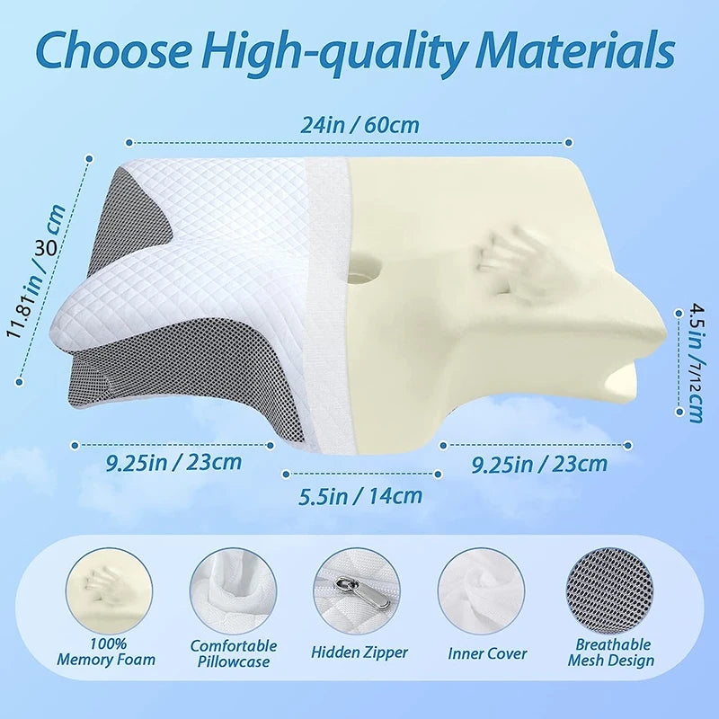 Cervical Pillow, 2 in 1