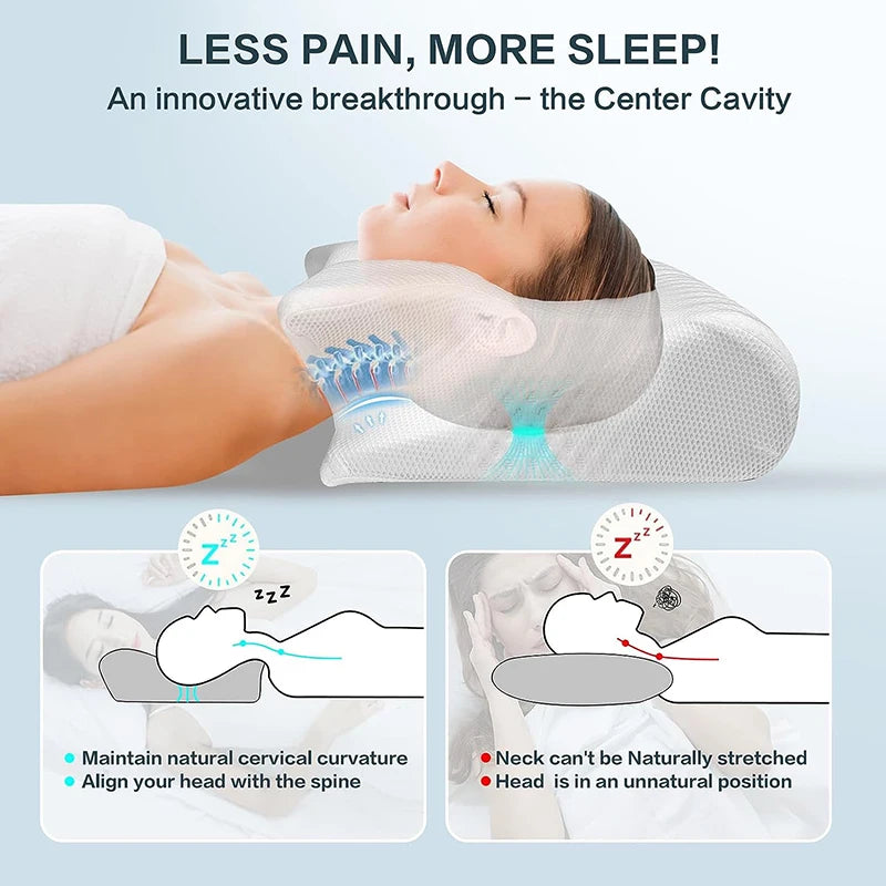 Cervical Pillow, 2 in 1